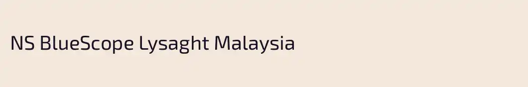 NS BlueScope Lysaght Malaysia